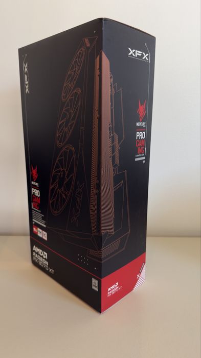 Placa Gráfica XFX AMD Radeon RX 9070 XT Mercury OC Gaming 16GB GDDR6