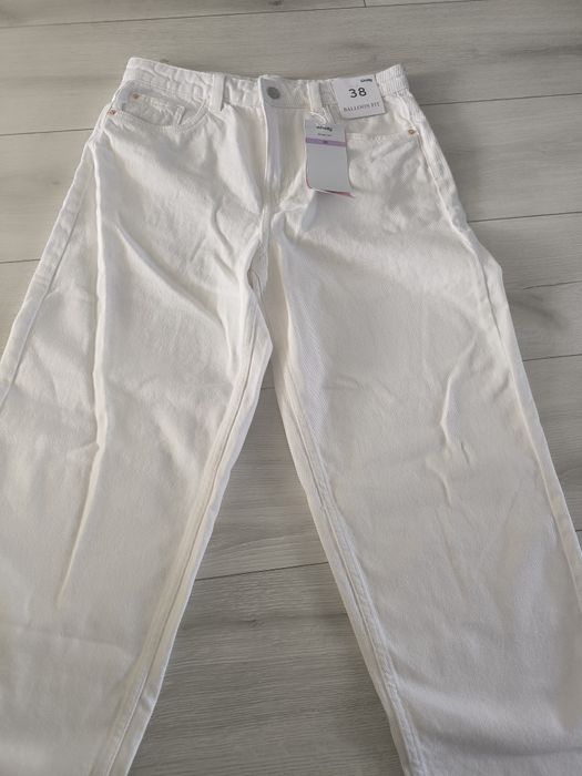Nowe spodnie damskie Sinsay r.38 Balloon Fit