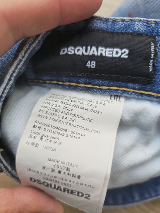 Dsquared2 jeans model cool guy rozm 48  jak nowe