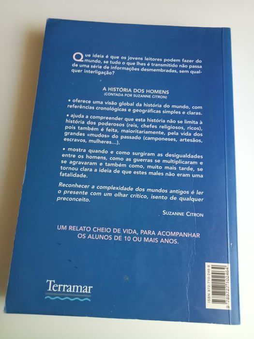História dos Homens - Suzanne Citron - PORTES INCLUIDOS