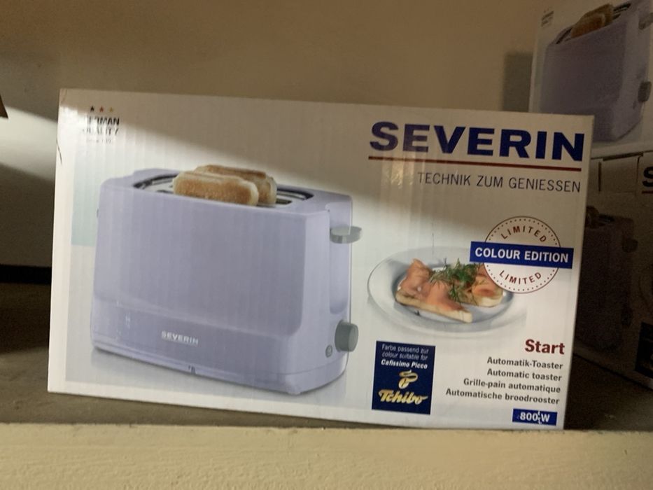 Тостер Severin новый