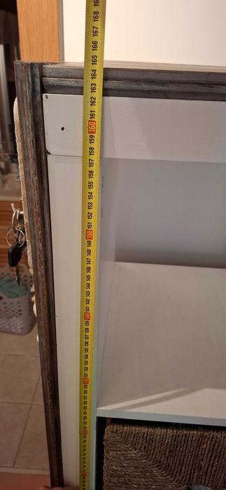 Estantería moderna com cestos - ideal para guardar sapatos ou como móvel de entrada