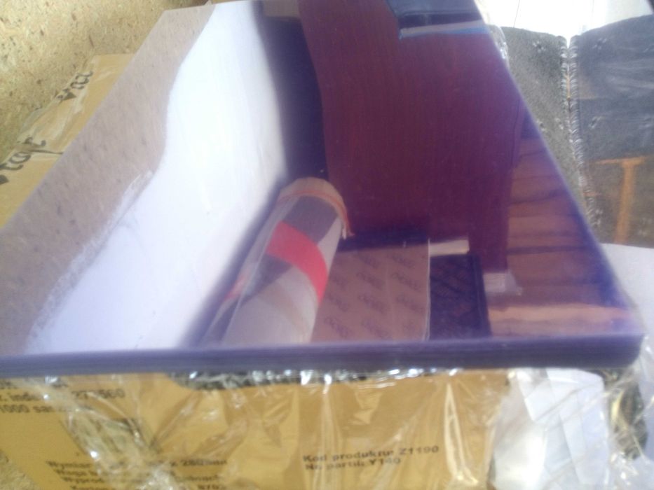 Folia PCV wysokoprzezroczysta  podkladka 50CMx30CM lutowanie