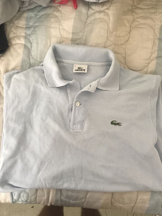 polos originais da lacoste tamanho M