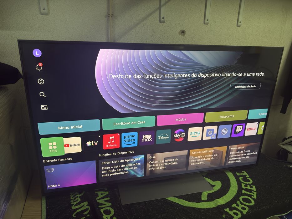 Televisão de 55 pulgadas - LG 56QNED82