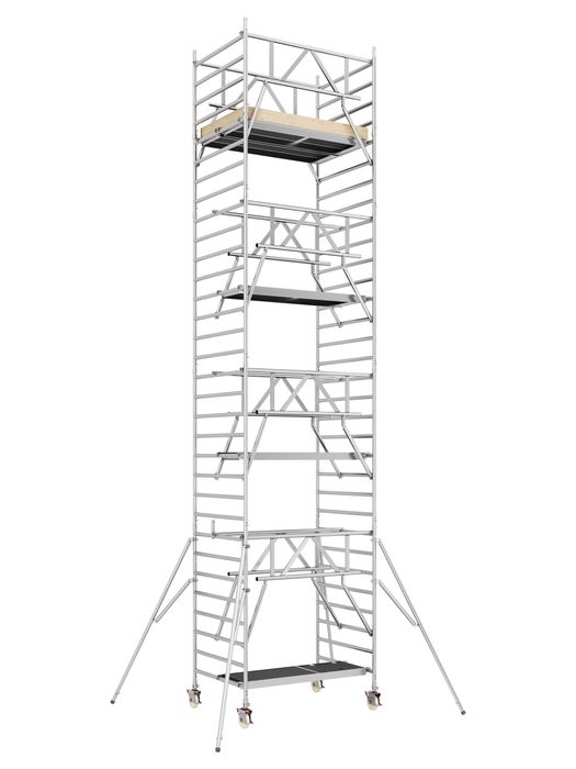 Raty,Rusztowanie Alu Jezdne AKSO 1,5mx1,9m w 12,5m 0,9x1,9i0,75x1,9m