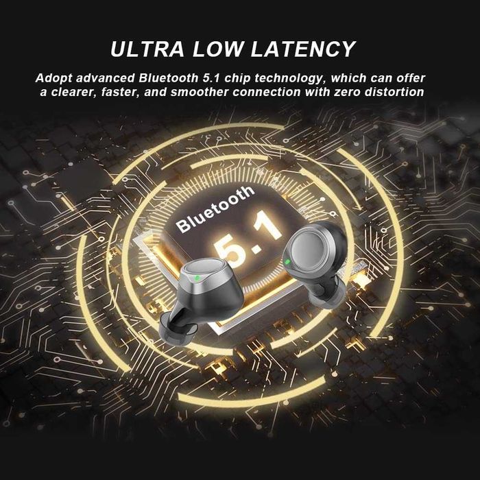 IDE11 BE1036S słuchawki dokanałowe Bluetooth 5.1