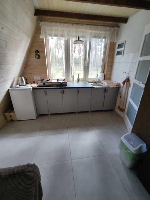 Do wynajęcia domek typu Brda w lesie przy łowisku, agroturystyka.