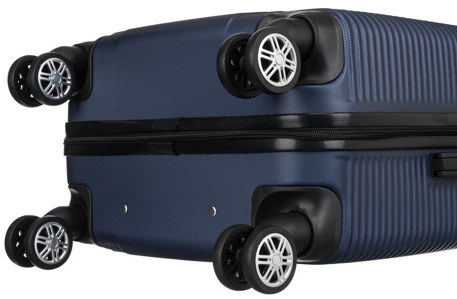 mała walizka kabinowa z tworzywa abs+ - peterson