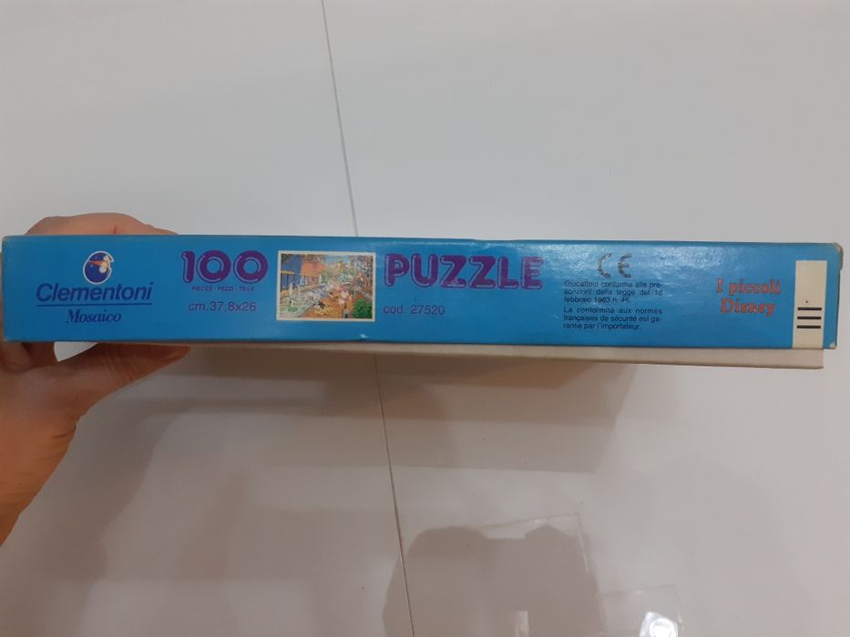 Puzzle kolekcjonerskie lata 90. 100 elementów.