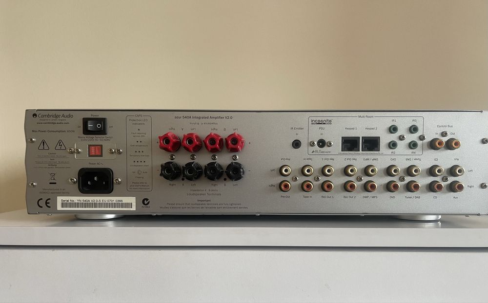 Усилитель Cambridge Azur 540A V 2.0 + DVD проигрыватель Cambridge 540D