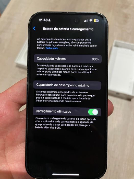 Iphone 14 pro em exelente estado
