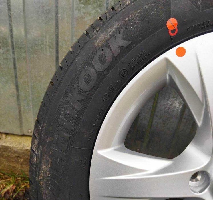 NOWE koło zapasowe 16 cali  alufelga opona    HYUNDAI KIA      5x114,3