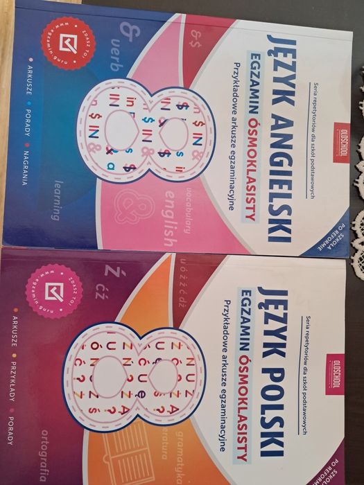 Egzamin Ósmoklasisty- Język polski,  Język  angielski,  2018.