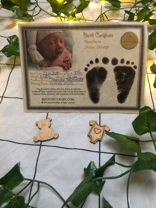 Reborn lalka oryginał jak żywy niemowlak