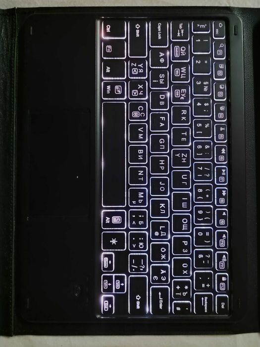 Чехол блютуз клавиатура с подсветкой для Lenovo tab p11 P11 5G