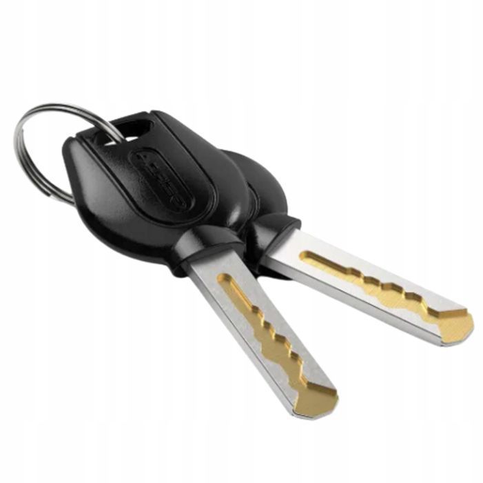 Zapięcie Zabezpieczenie Rowerowe Składane Gerda