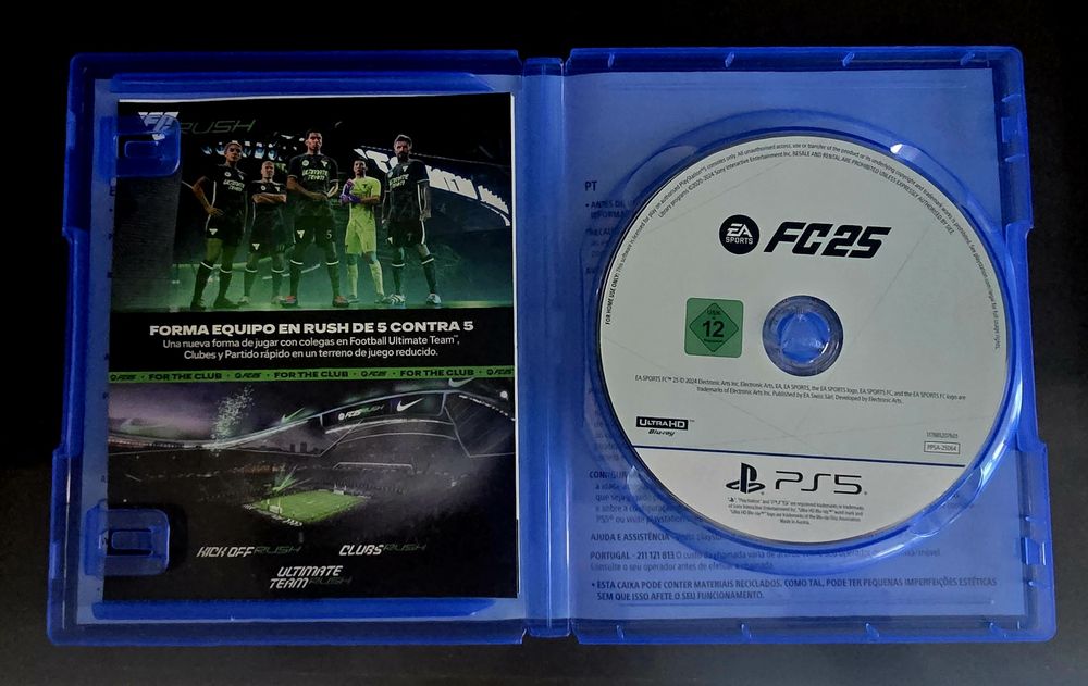 FC 25 PS5 Como Novo