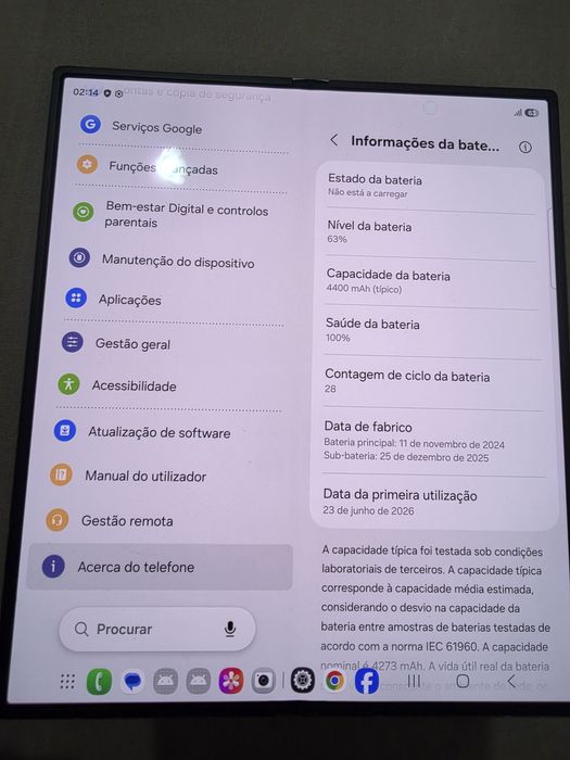 SAMSUNG GALAXY Z FOLD 6 256GB
