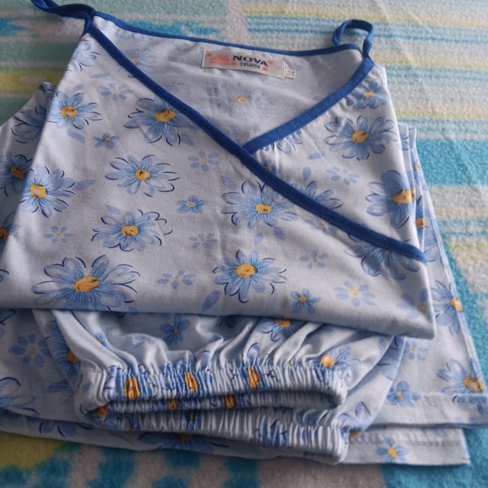 Pijama de manga curta