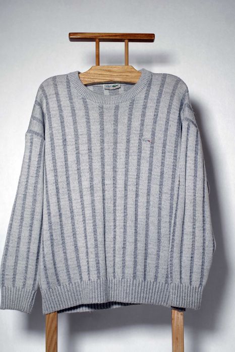 Вінтажний светр Lacoste Chemise Lana wool оригінал Л розмір ідеальний