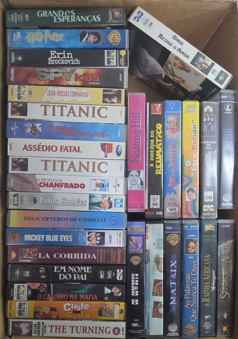 Lote Vhs 5- Ver lista Abaixo - PROMOÇÂO 1 €
