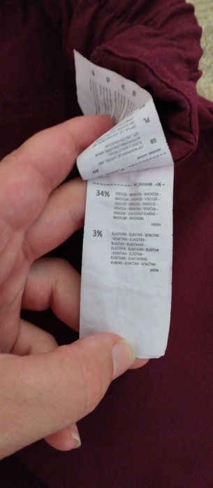 Spodnie chinosy do kostek damskie M/38 Sinsay