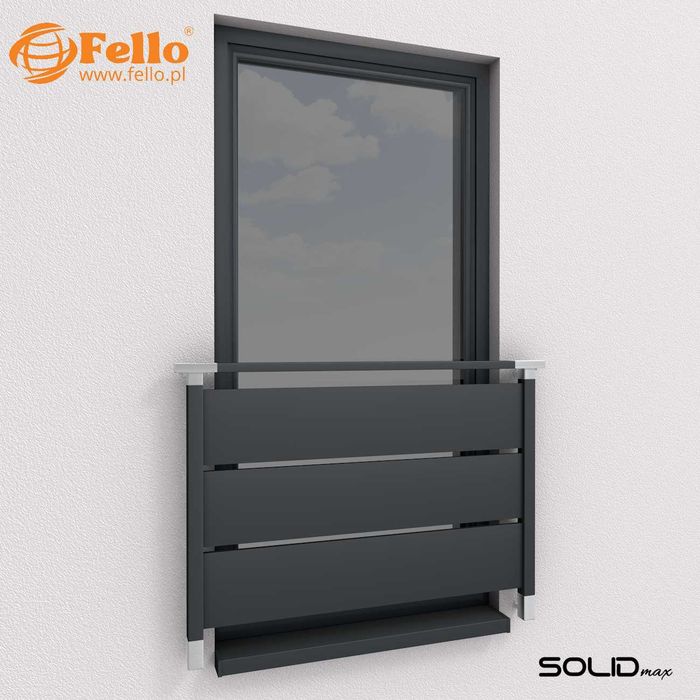 Balustrada francuska balkon barierka RAL okienna poręcz WYSYŁKA