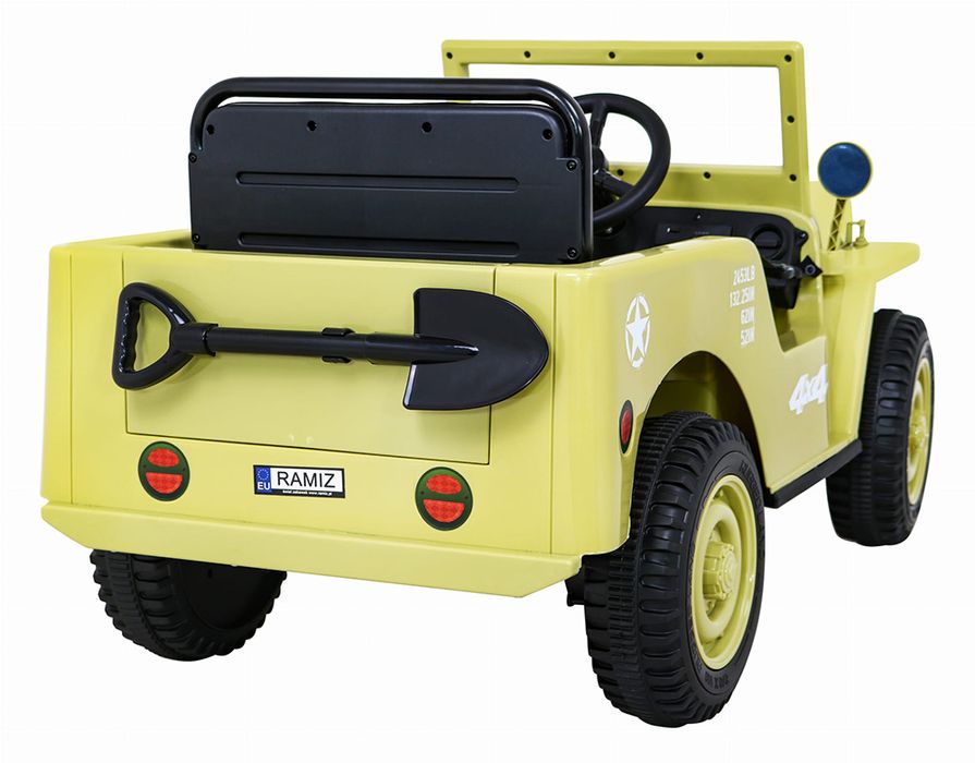 Wojskowe auto na akumulator JH103 Willys 4x4