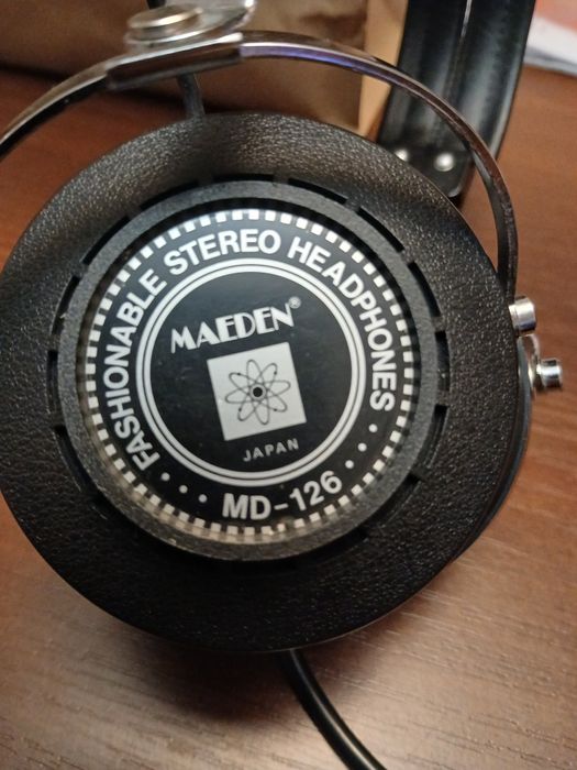 Słuchawki Vintage Retro MAEDEN Japonia
