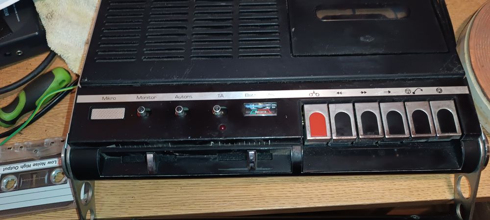 Siemens Club 614 magnetofon z lat 70.