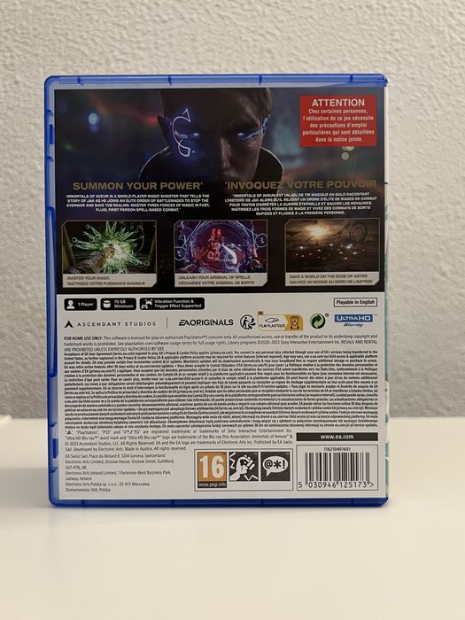 Jogo Immortals of Aveum PS5
