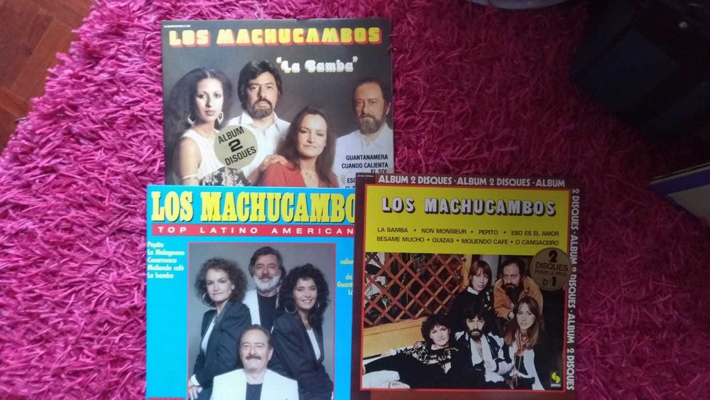 Discos Vinyl de Los Machucambos em óptimo estado