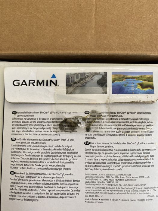 Carta nautica garmin