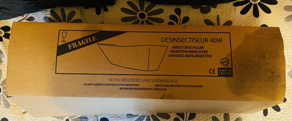 Aparelho mata insetos