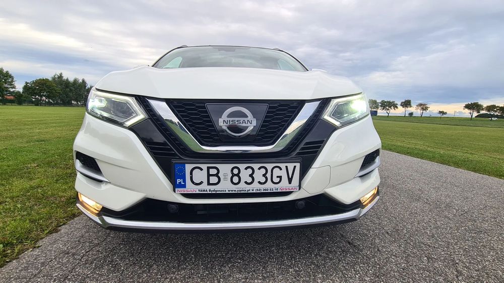 Nissan Qashqai Pierwsza rejestracja w salonie w Polsce, bezwypadkowy