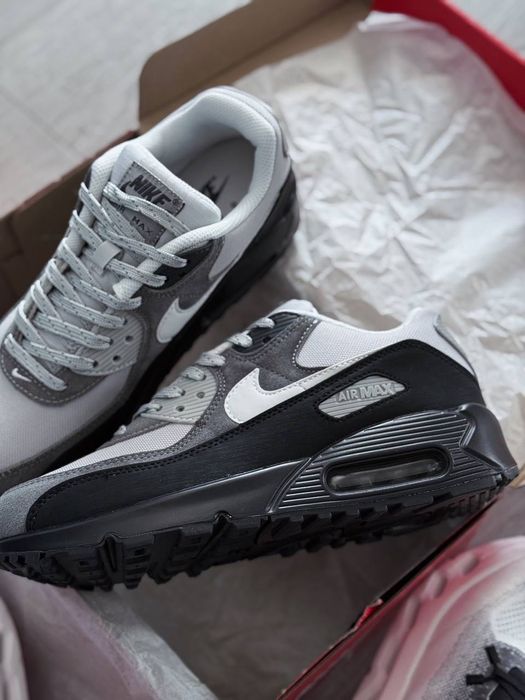 Топ Якість! Nike Air Max 90 Anthracite Light Smoke Grey Кросівки Аір Макс 90