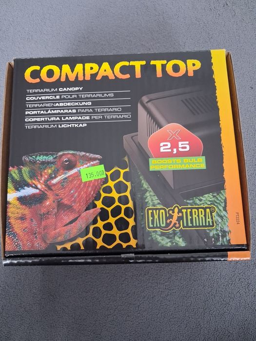 Nowa lampa świetlna do terrarium