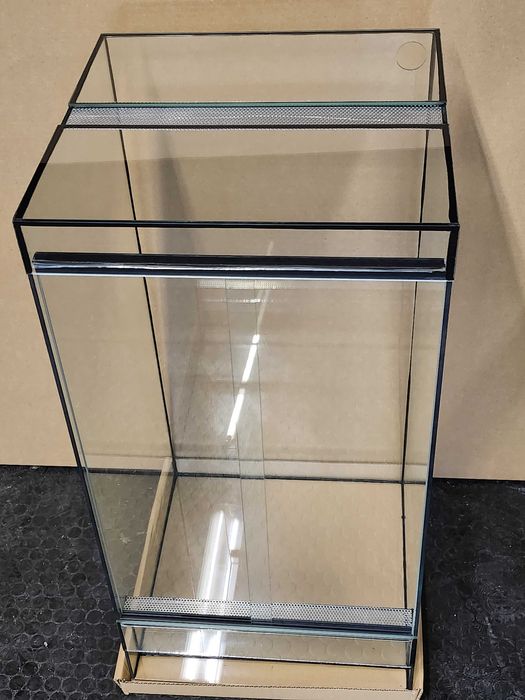 terrarium szklane 40x40x80 h Cubepoint