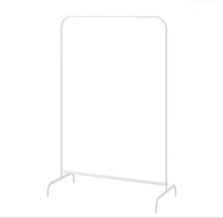 Wieszak na ubrania biały stojący MULIG ikea