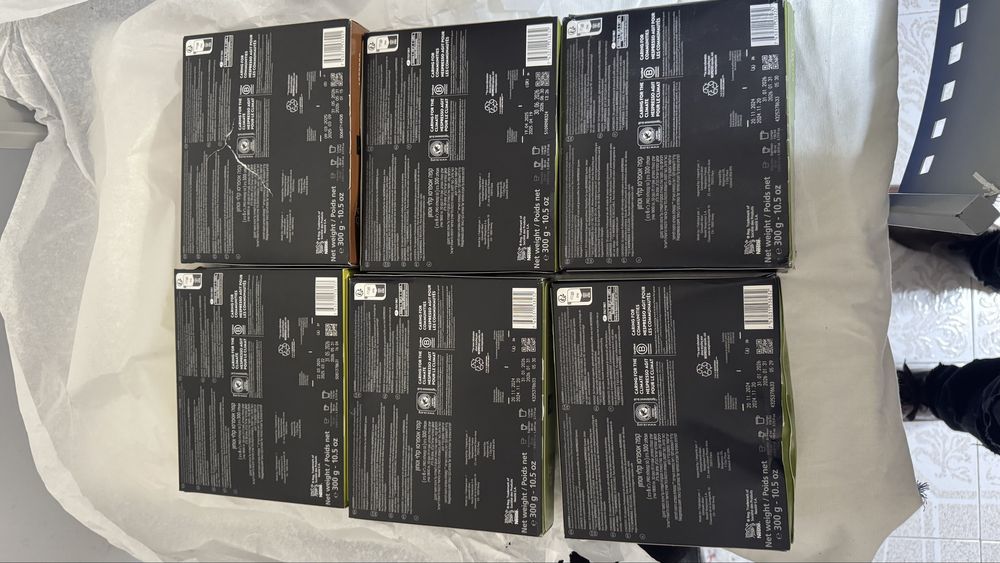 6 Cx capsulas Nespresso Profissional