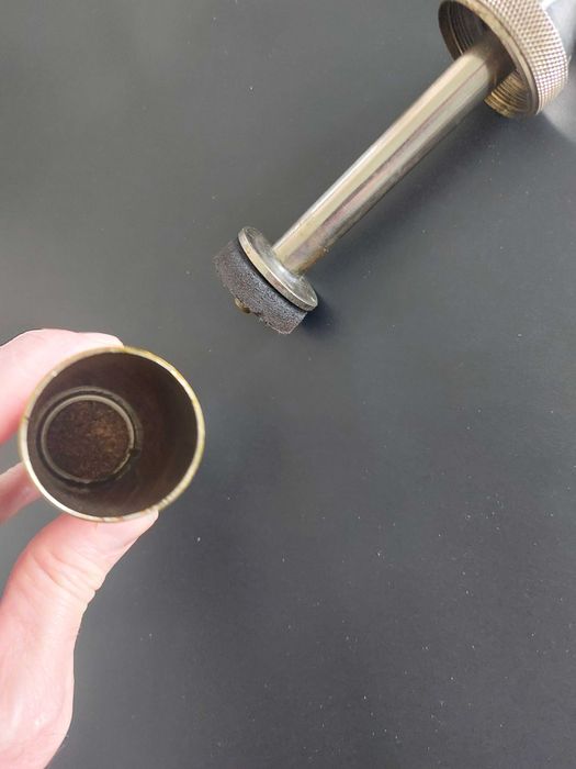 Bomba de óleo vintage