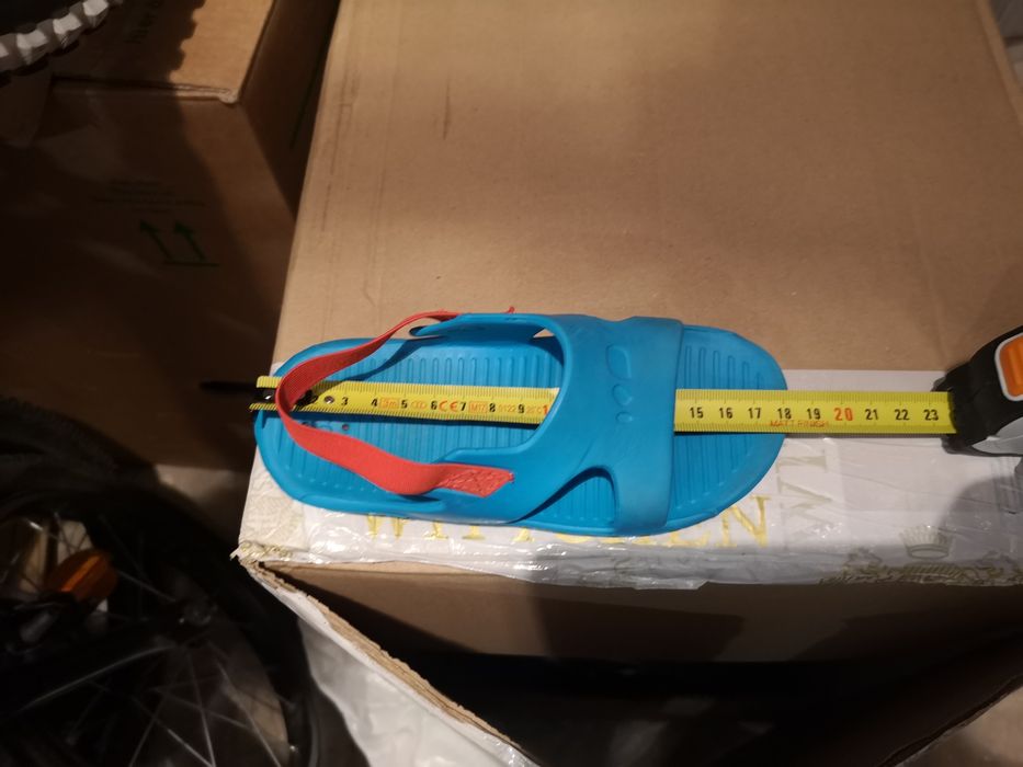 Klapki plażowe basenowe nabaiji Decathlon 27-28