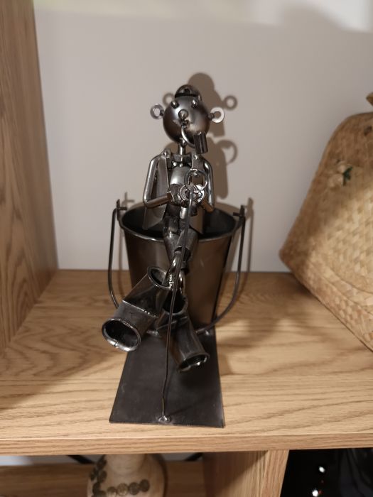 Estátuas de metal artesanais