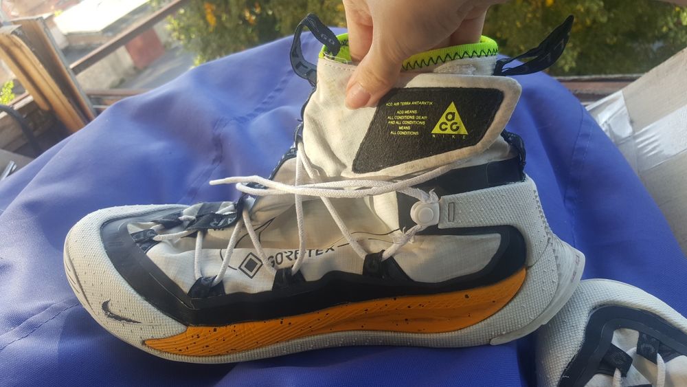 Мужские зимние кроссовки Nike ACG Air Terra Antarktik Gore-Tex 'Gold'