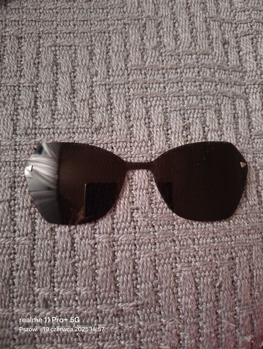 Okulary progresywne z nakładka przeciwsłoneczną