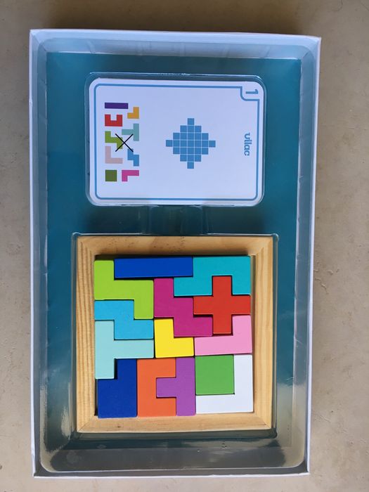 Puzzle Quebra-cabeças madeira Tangram Vilac