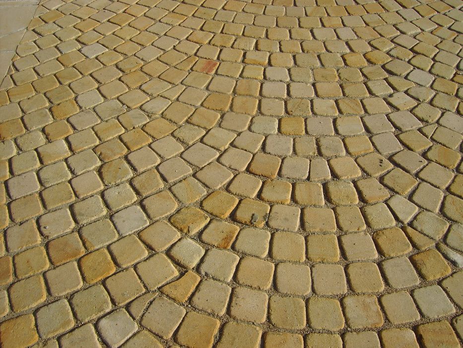 Otaczana kostka brukowa 4/6 cm - piaskowiec, ogród, chodnik - 10 m²/t