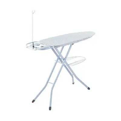 deska do prasowania home z gniazdem czarne biale