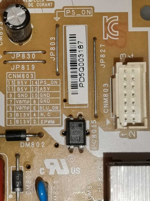 Fonte de alimentação Samsung PD23AOQ BN44- 0 0 5 0 5 A